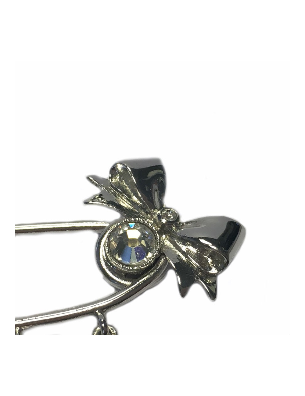 DIOR brooch pin in silver