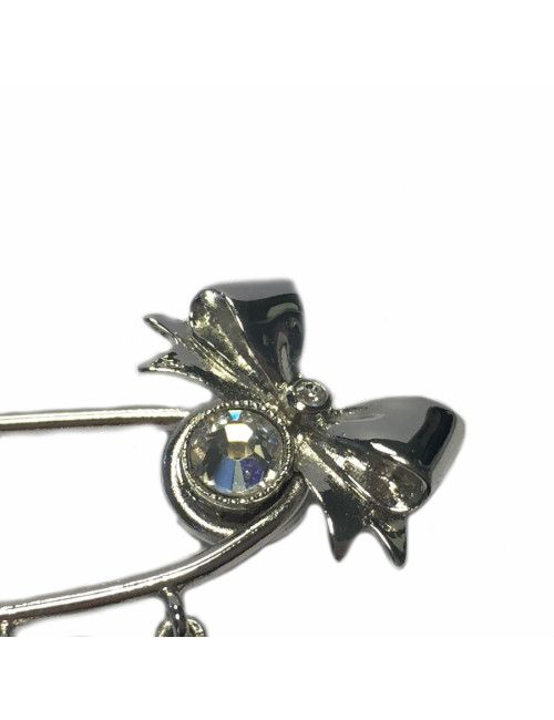 DIOR brooch pin in silver