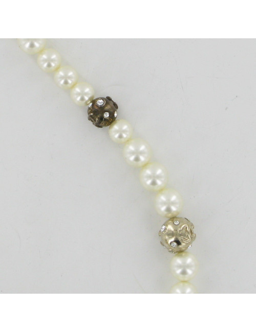 Ceinture sautoir perles nacrées CHANEL