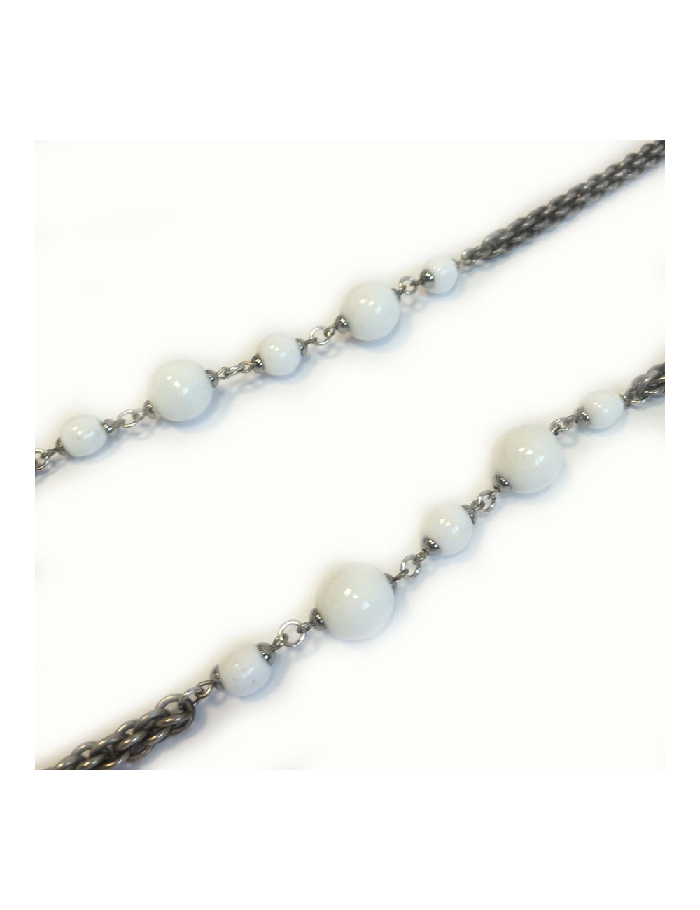 MARGUERITE de VALOIS long chain necklace