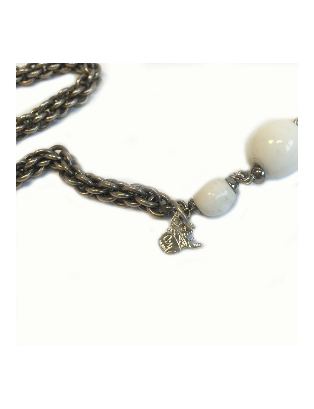 MARGUERITE de VALOIS long chain necklace