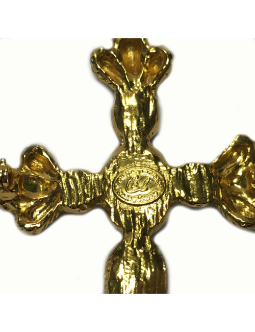 PIN CHRISTIAN LACROIX golden cross Vintage
