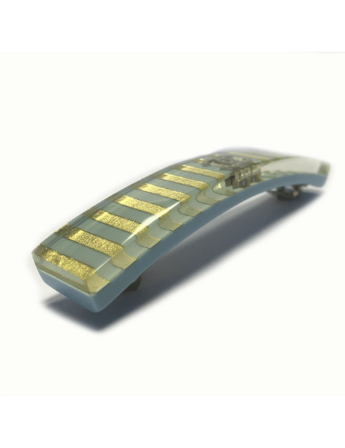 CHANEL blue and gold bar