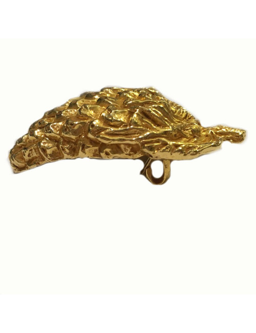 Brooch "DOMINIQUE AURIENTIS Golden Pine Cone