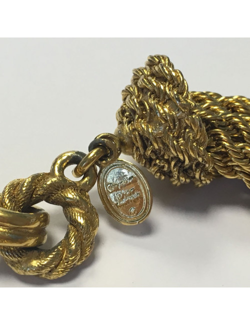 Sautoir cravate CHRISTIAN DIOR Vintage