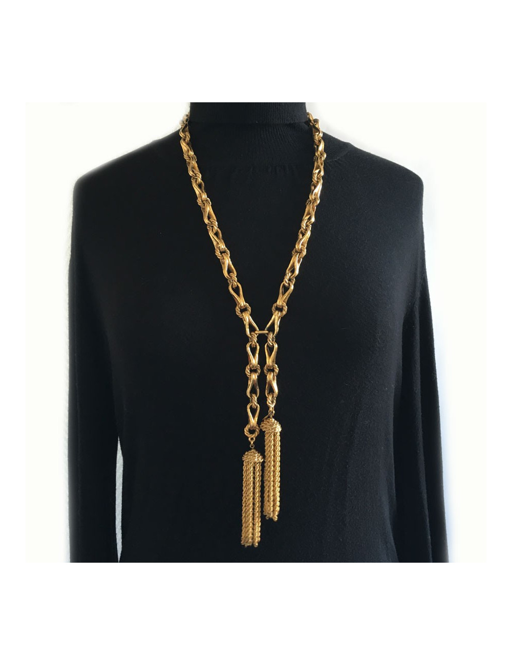 Sautoir cravate CHRISTIAN DIOR Vintage