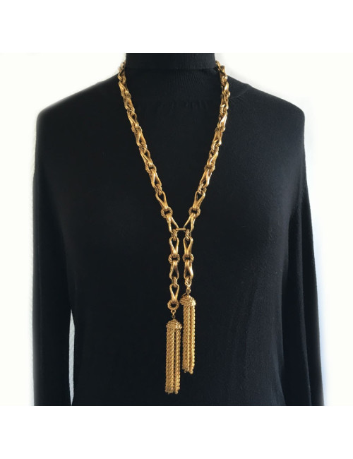 Sautoir cravate CHRISTIAN DIOR Vintage