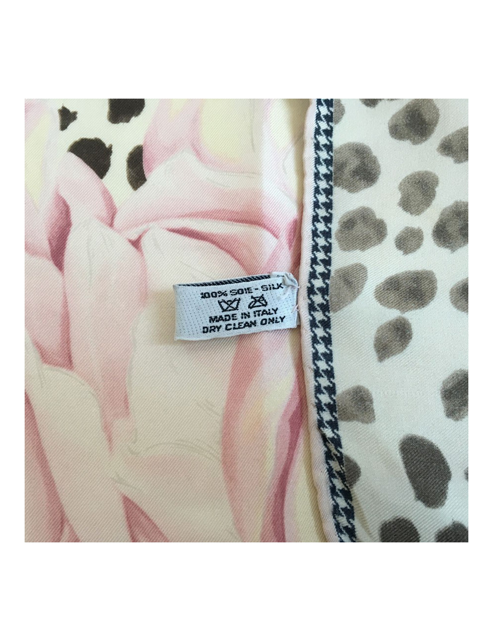 CHRISTIAN DIOR silk scarf