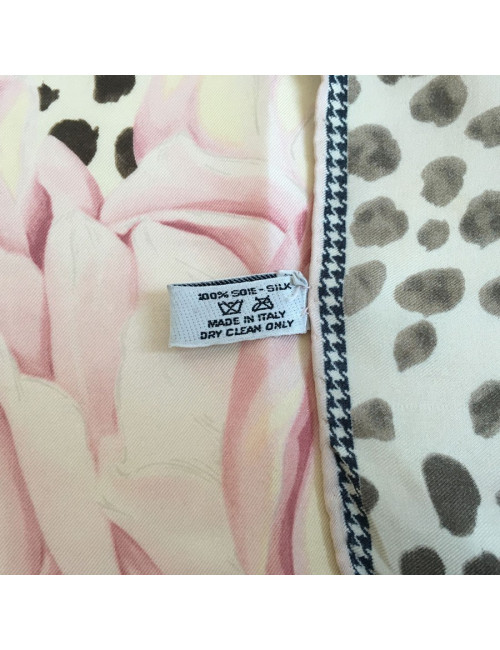 CHRISTIAN DIOR silk scarf