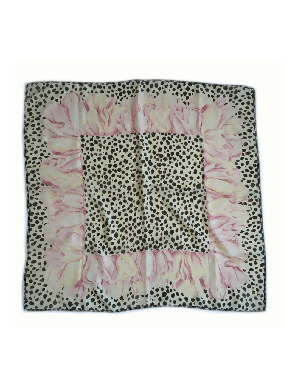  Foulard CHRISTIAN DIOR en soie