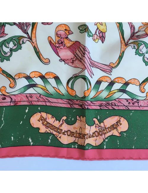 Hermès 'Pierres d'orient et d'Occident' in silk