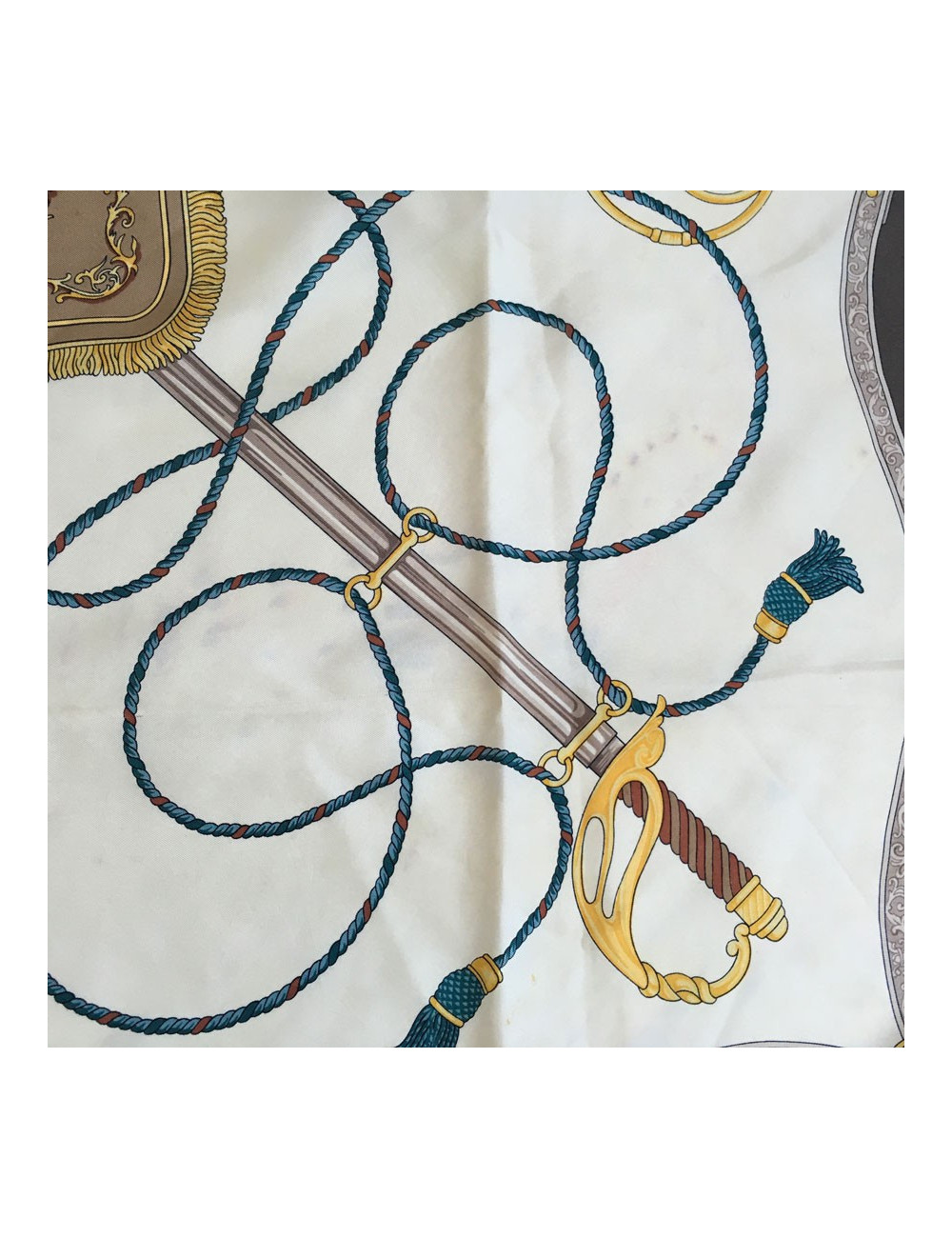 "A name, a style" CELINE scarf silk