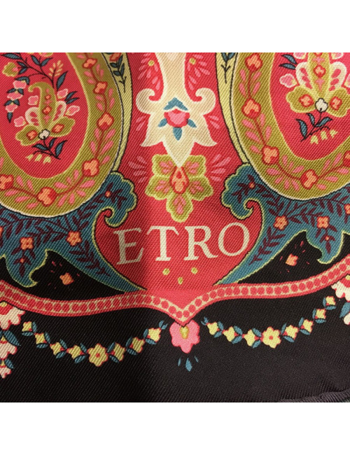 Multicolor silk scarf ETRO