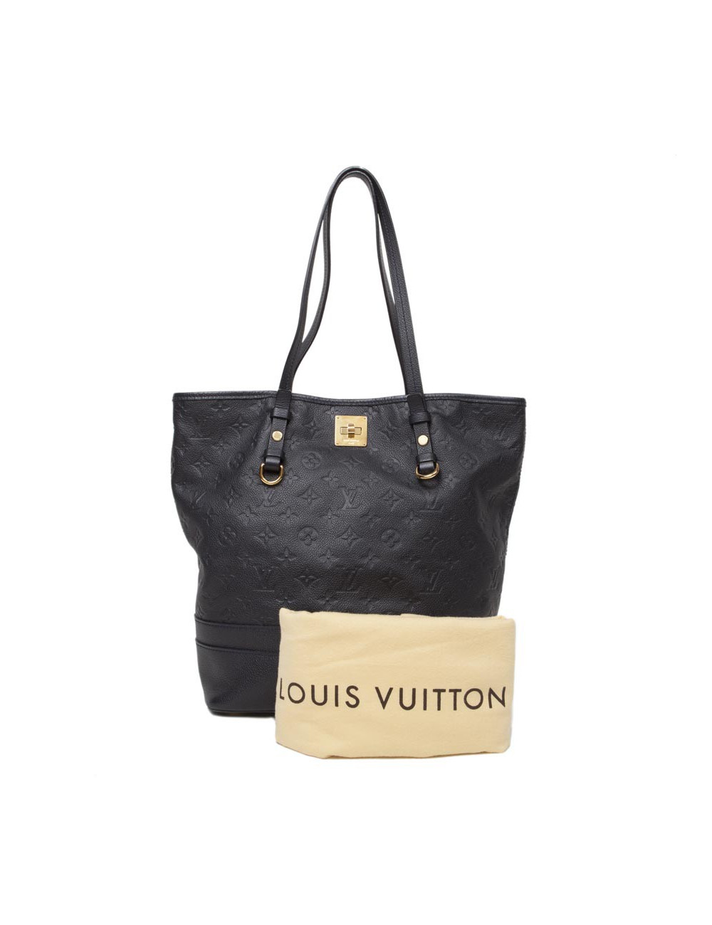 Sac LOUIS VUITTON cuir grainé monogram