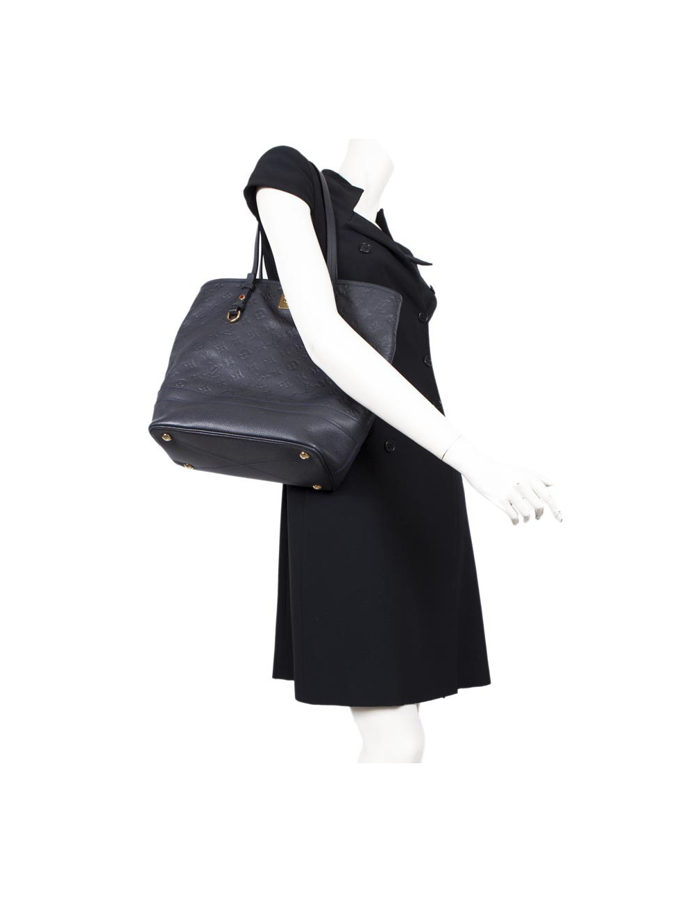 Sac LOUIS VUITTON cuir grainé monogram