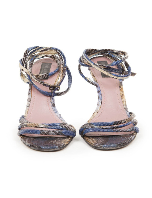 Sandales hautes DEREK LAM T38 python