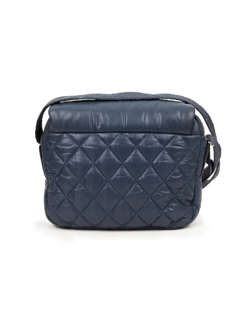 Sac coco cocoon CHANEL à rabat  bleu