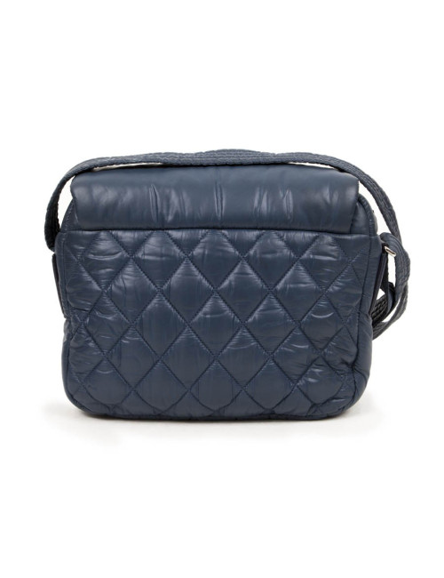 Coco CHANEL cocoon at Blue flap bag