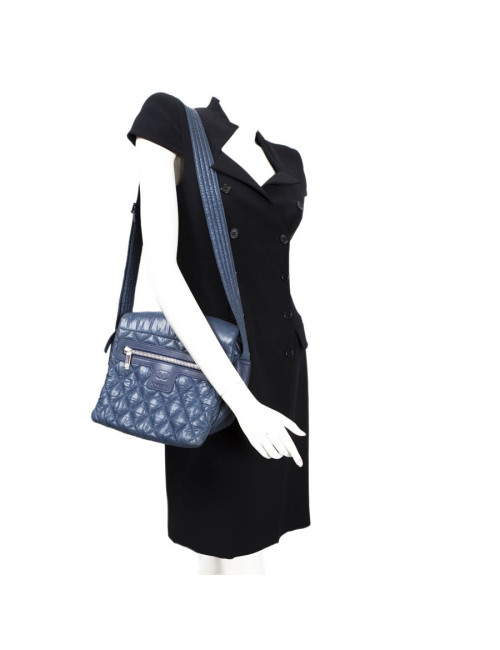 Sac coco cocoon CHANEL à rabat  bleu