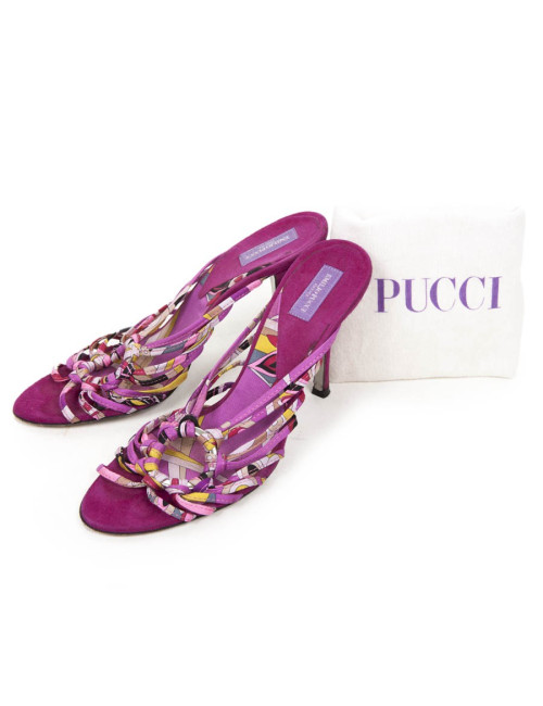 Sandales hautes EMILIO PUCCI T 37 