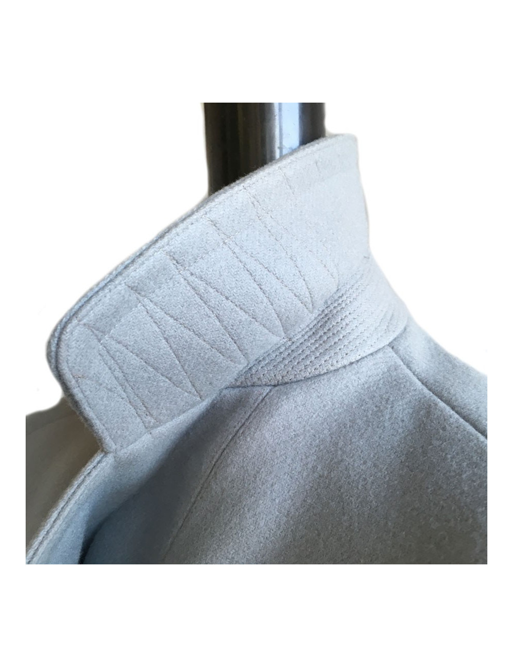 Alaia jacket wool grey T40