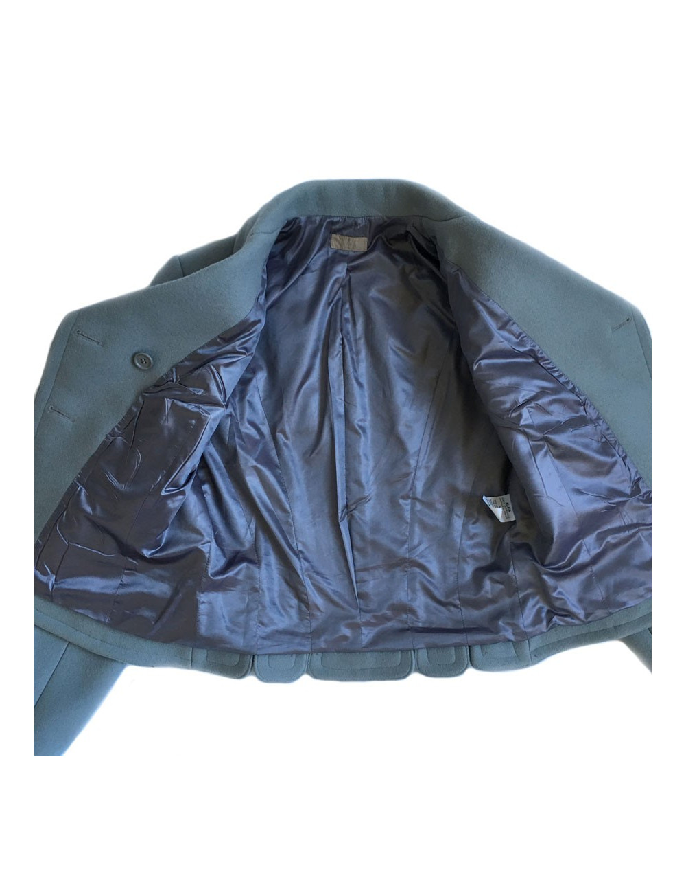 Alaia jacket wool grey T40