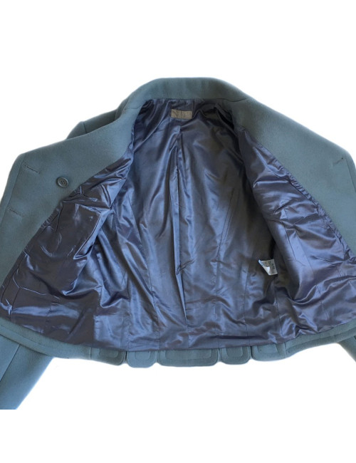 Alaia jacket wool grey T40