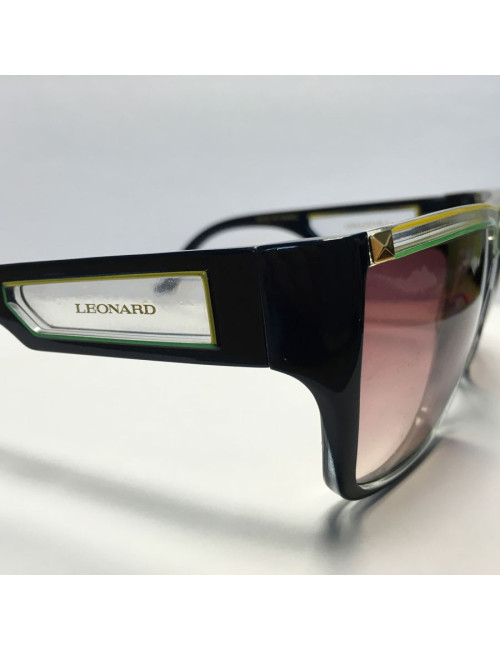 LEONARD Navy Blue acetate sunglasses
