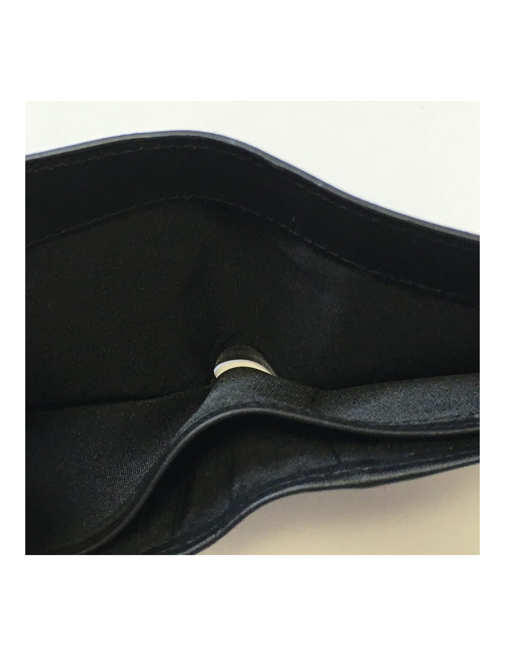 Portefeuille CERRUTI 1881 en cuir noir lisse