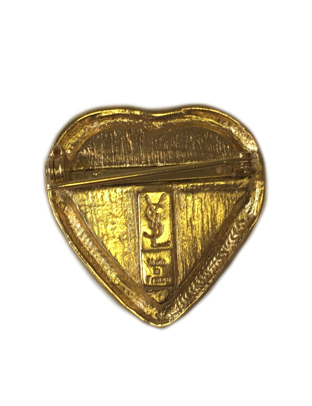 Brooch heart YVES SAINT LAURENT