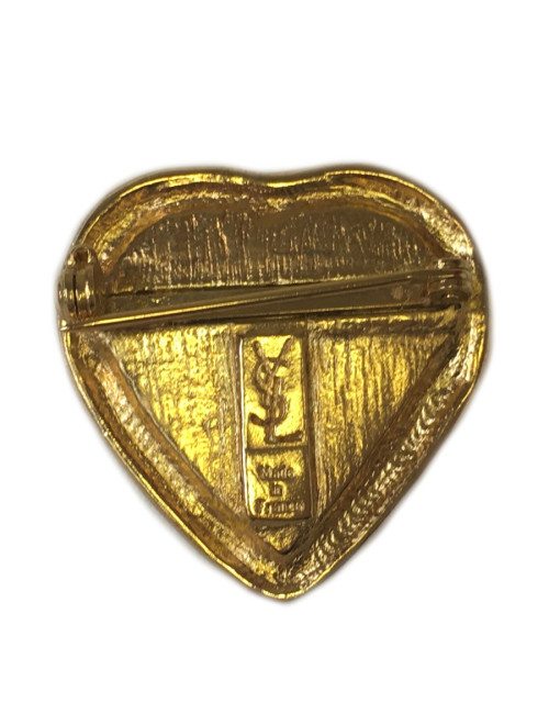Broche Coeur YVES SAINT LAURENT
