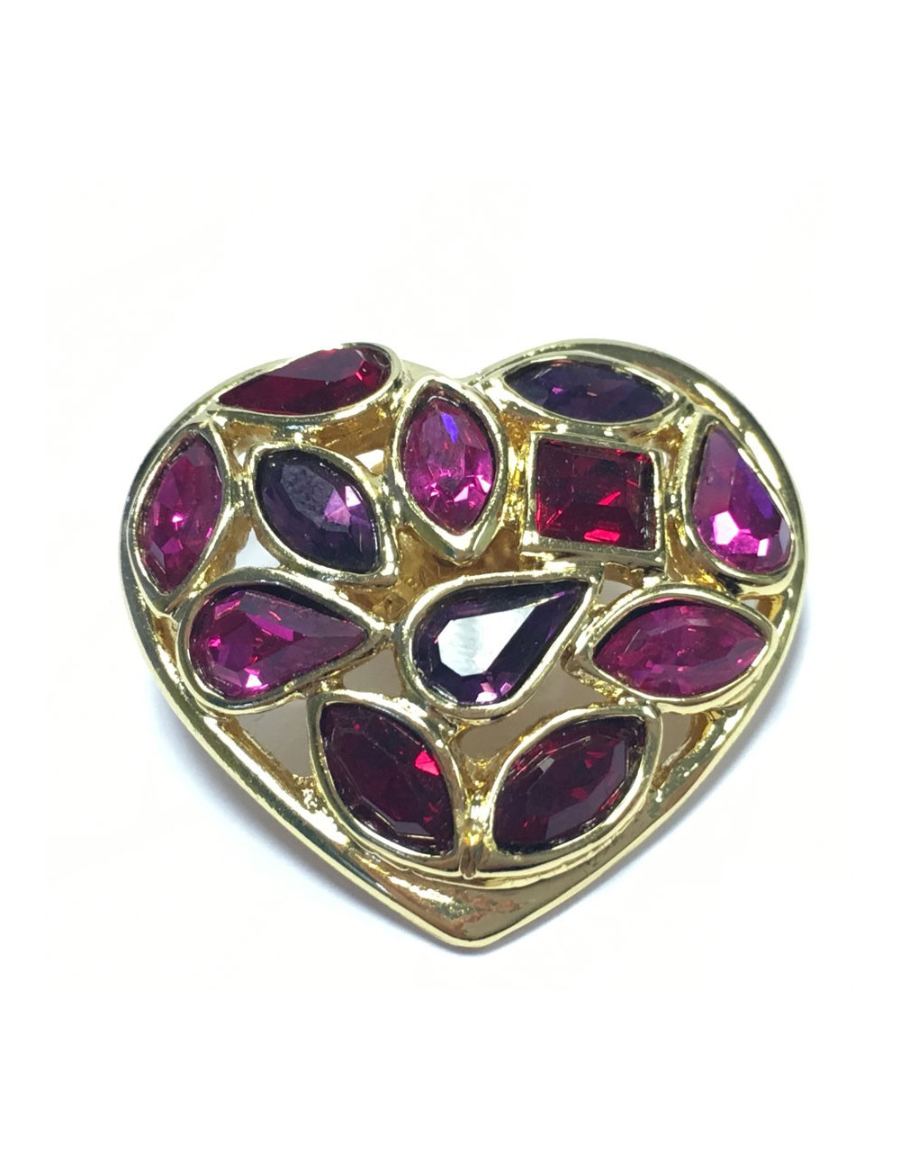 Broche Coeur YVES SAINT LAURENT