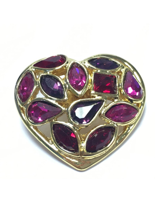 Broche Coeur YVES SAINT LAURENT