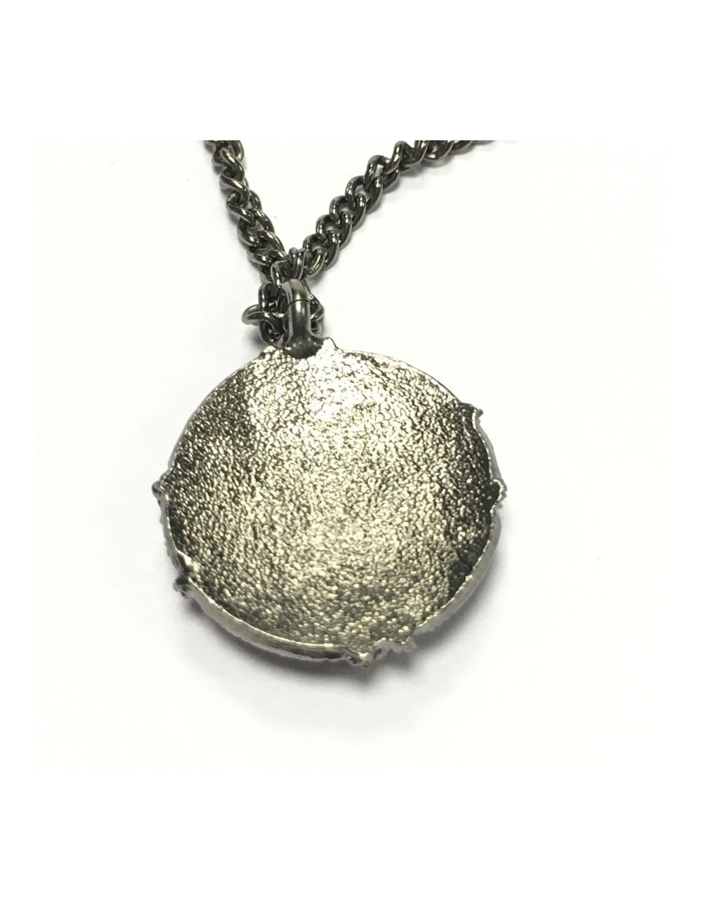 Collier CHANEL en ruthénium