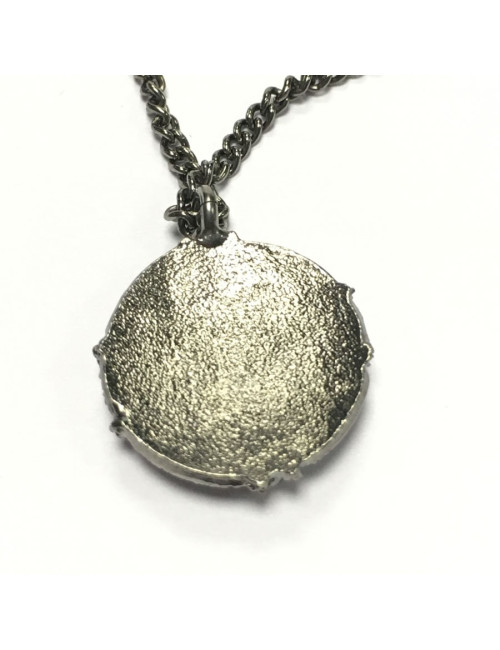 Ruthenium CHANEL necklace