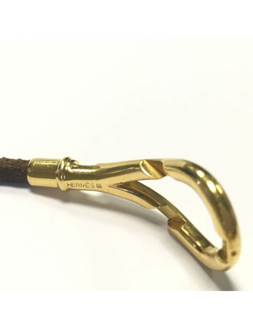 Jumbo HERMES leather bracelet
