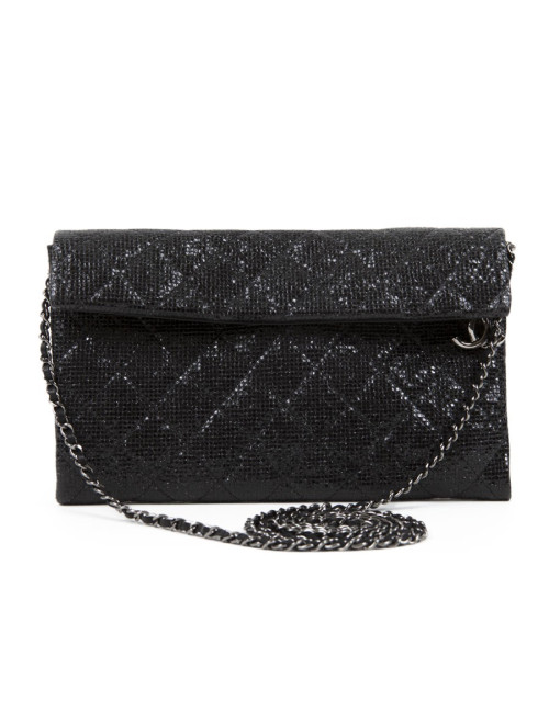 Pochette CHANEL noire brillant