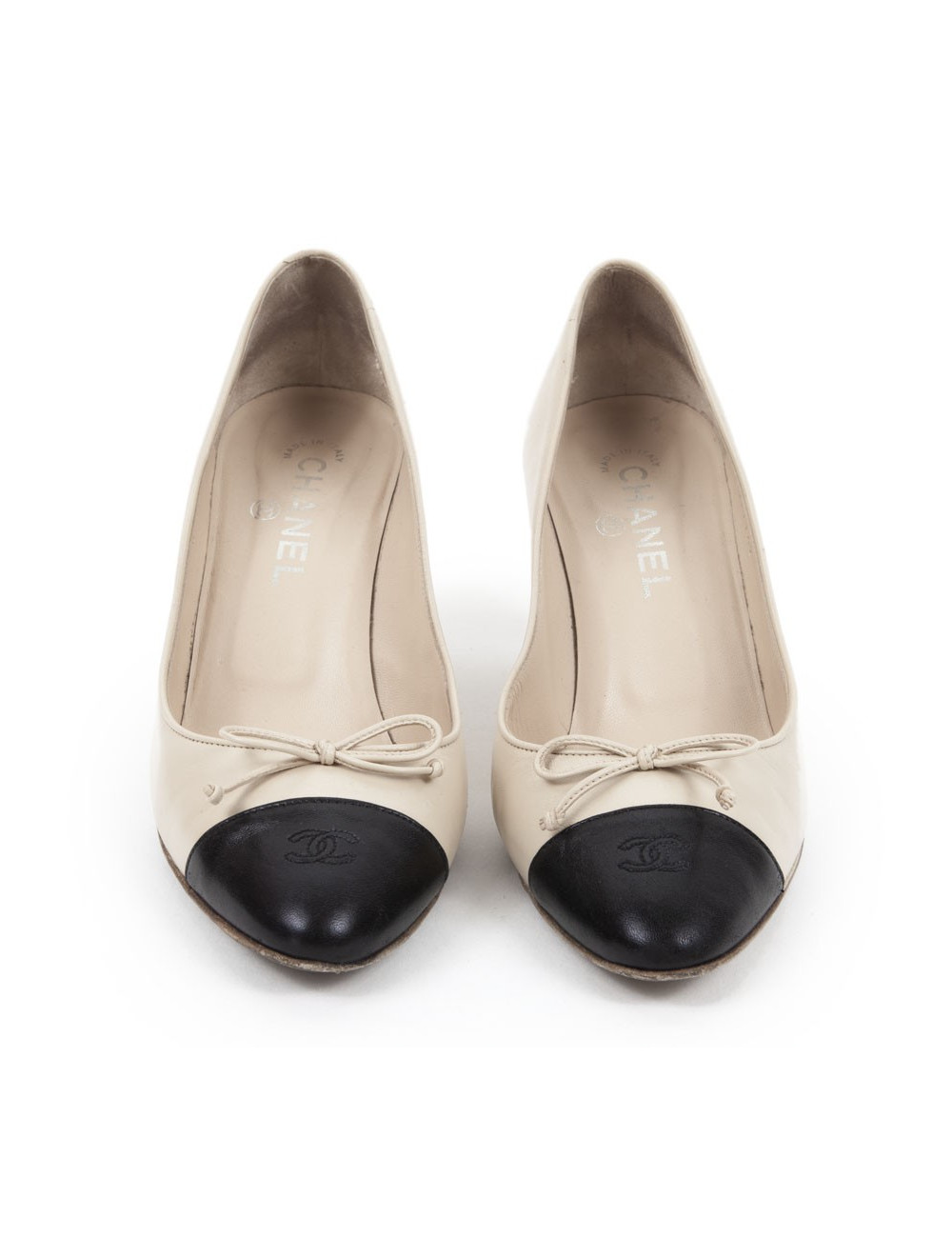 CHANEL T39, 5 two-tone pumps