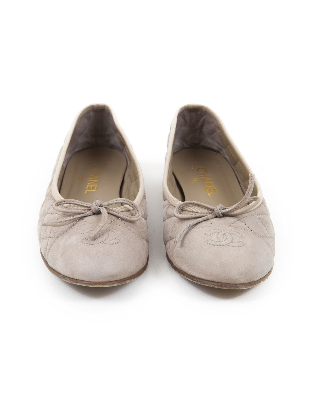 Ballerines CHANEL T39 beige