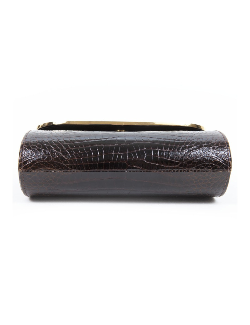 Clutch GUCCI Vintage Brown croco