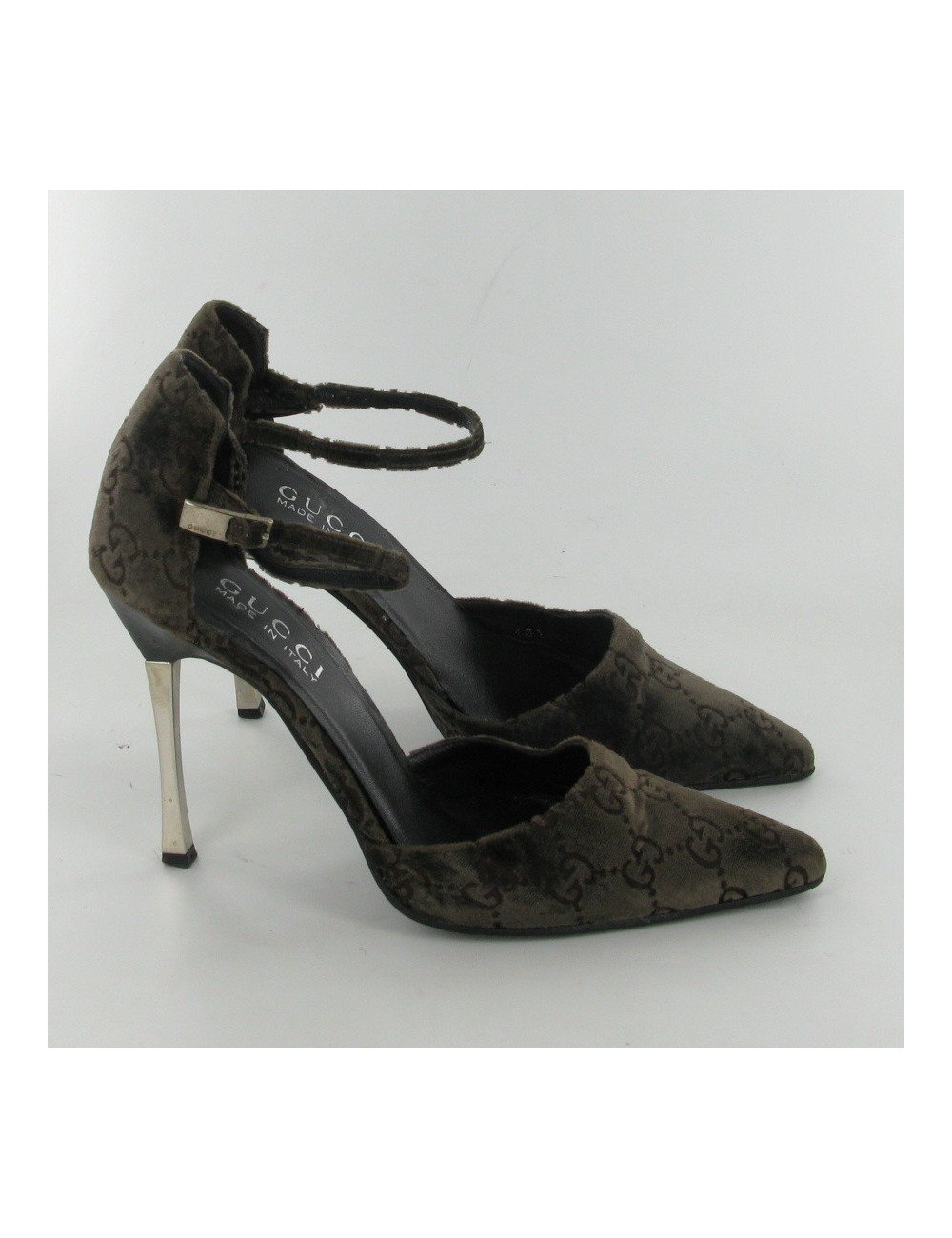 Escarpins en velours GUCCI