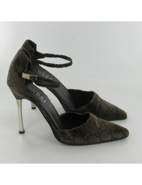 Escarpins en velours GUCCI
