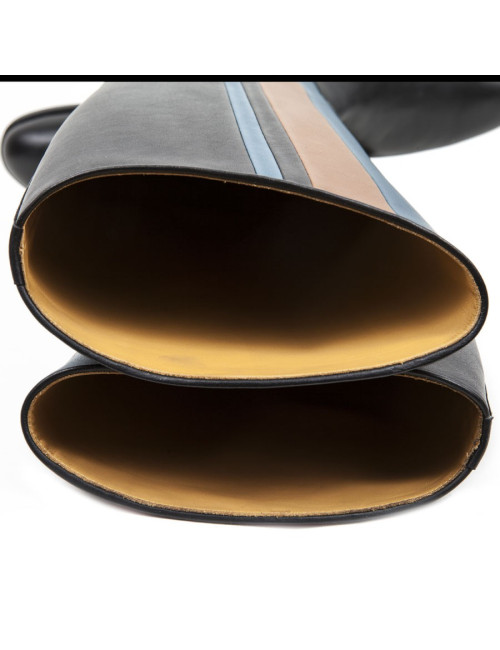 Bottes HERMES T  tricolore