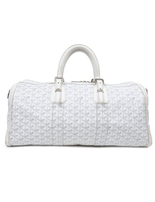 White travel GOYARD bag