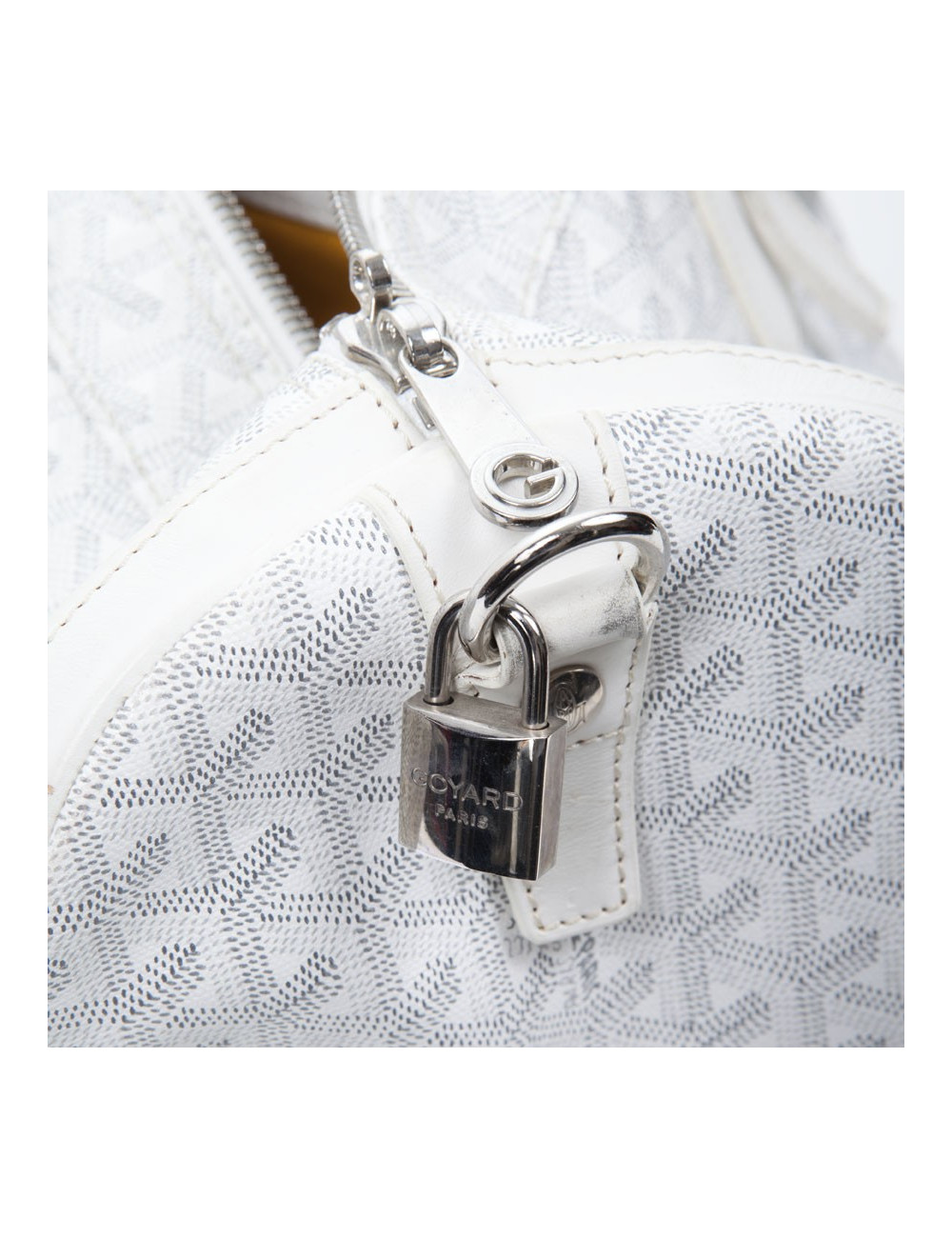 White travel GOYARD bag