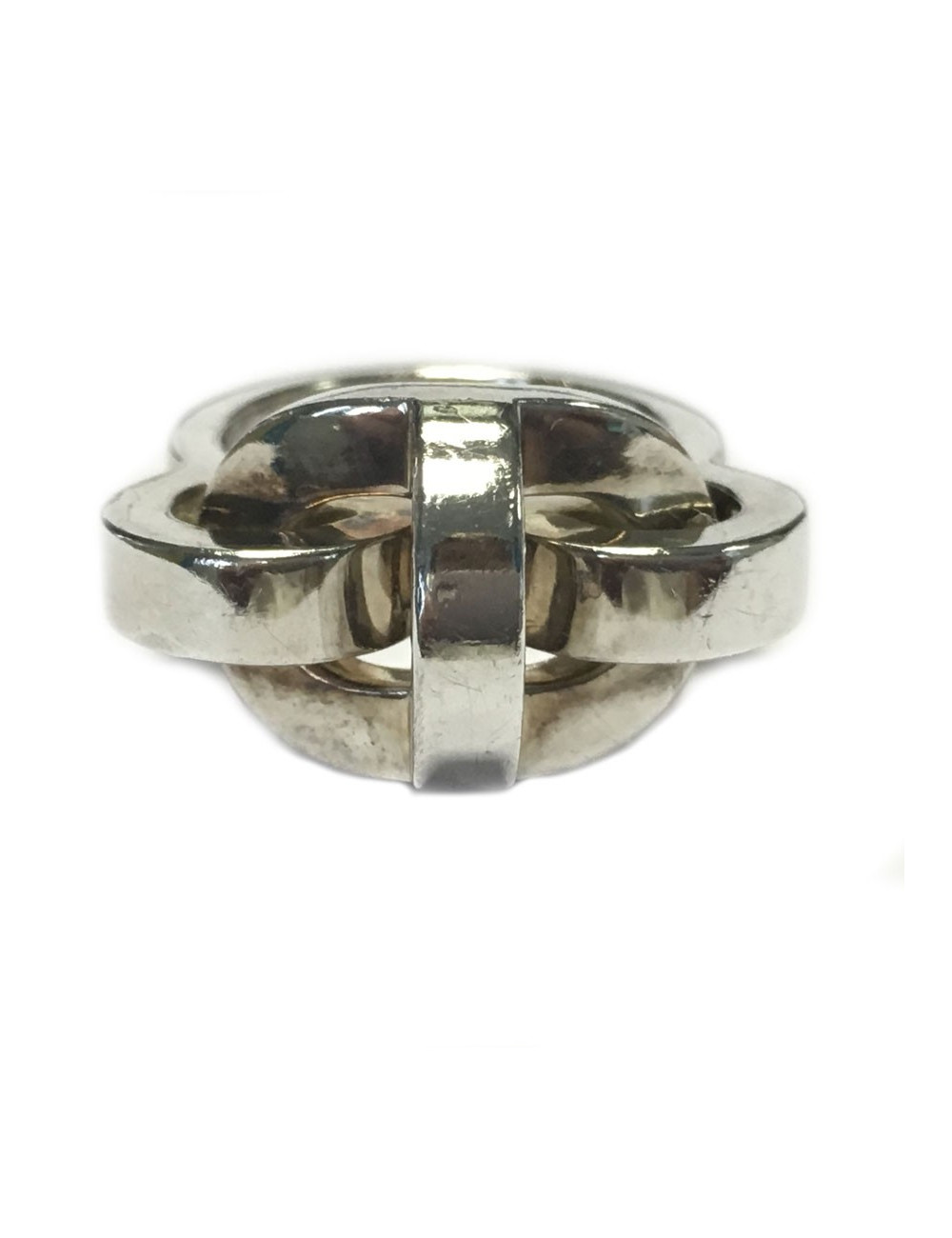 Bague HERMES en argent taille 50