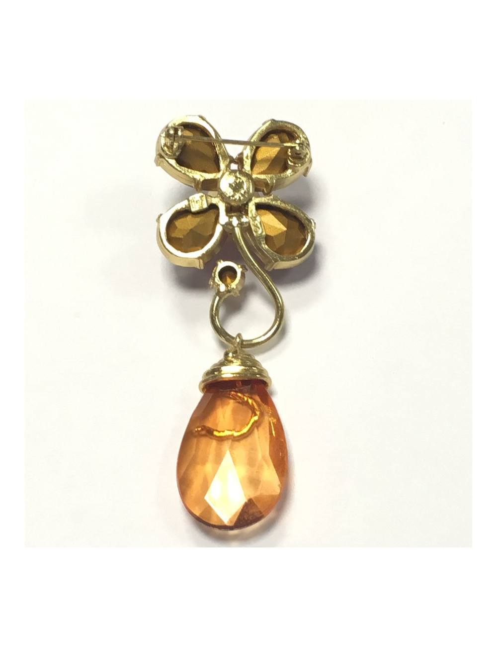 YSL pin and clips of YVES SAINT LAURENT vintage ear ornament