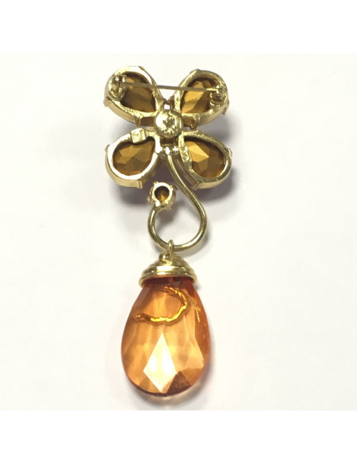 YSL pin and clips of YVES SAINT LAURENT vintage ear ornament