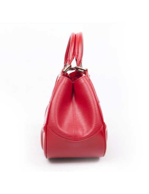 LOUIS VUITTON red epi leather bag
