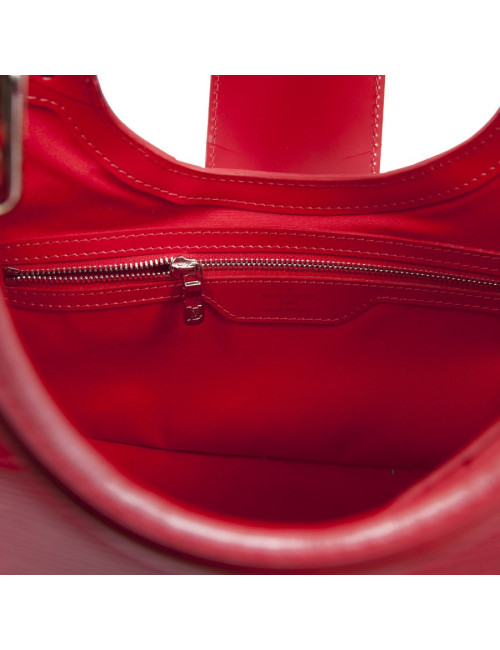LOUIS VUITTON red epi leather bag